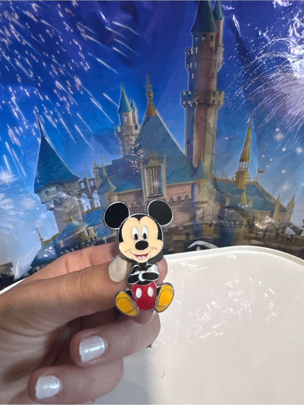 Mickey head pin